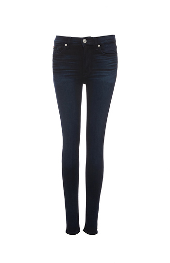 Hudson Barbara Night Vision High Waist Super Skinny Jeans Slide 1