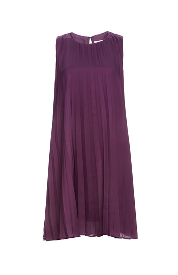 BB Dakota Santa Fe Pleat Dress Slide 1