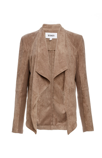 BB Dakota City Faux Suede Jacket Slide 1