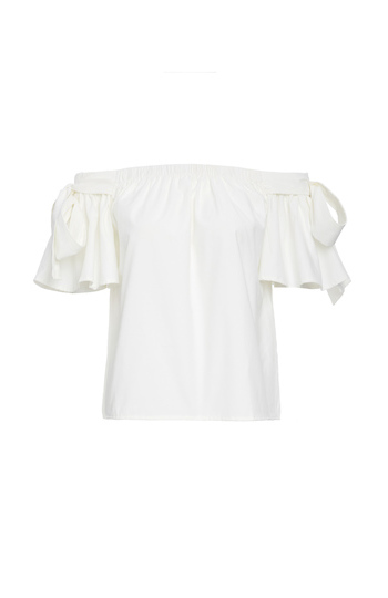 Selene Bow Off Shoulder Top Slide 1