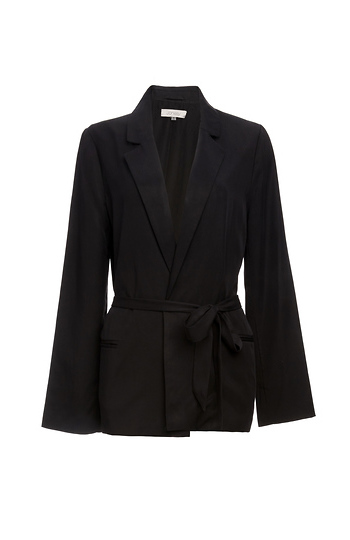 Cosmopolitan Tie Waist Blazer Slide 1