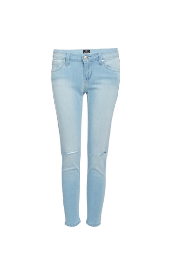 Just Black Daria Cropped Skinny Jeans Slide 1
