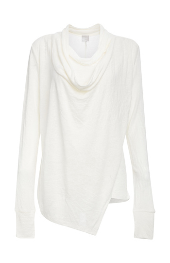 Bobi Shanti Crossover Front Knit Top Slide 1