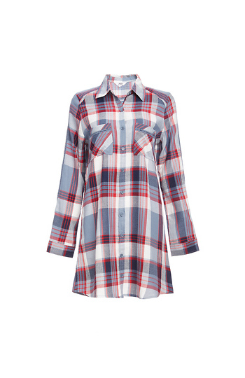 Jack by BB Dakota Rocco Plaid Tunic Slide 1