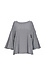 Leila Cold Shoulder Knit Top Thumb 1