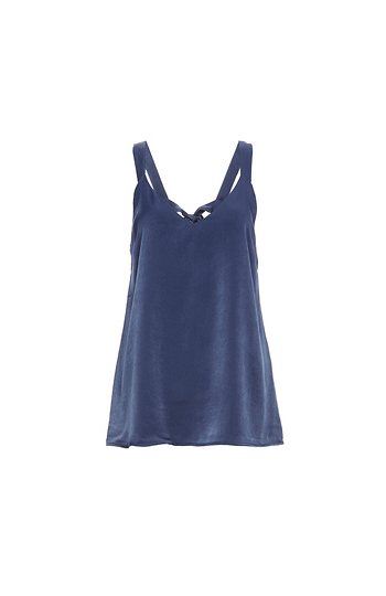 Sleeveless Helena Tie Back Top Slide 1