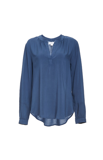 Velvet by Graham & Spencer Amelie Long Sleeve Challis Top Slide 1