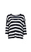 BB Dakota Enough Said Striped Sweater-Knit Top Thumb 1