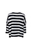 BB Dakota Enough Said Striped Sweater-Knit Top Thumb 2