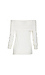 Michael Stars Linen Blend Off Shoulder Top Thumb 2