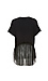 Milani Jersey Knit and Soft Tulle Mixed Fabrication Top Thumb 2