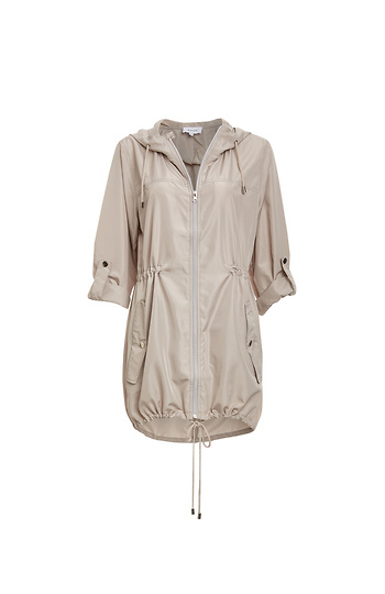 Waverly Hooded Lightweight Anorak Jacket Slide 1