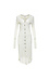 Khloe Rib Knit Heather Cardigan w/ Hood Thumb 1