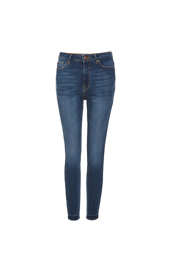 DL1961 Chrissy High Waist Released Hem Ankle Skinny Jeans Slide 1