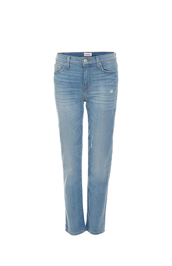 Hudson Zoeey Mid Rise Crop Slim Straight Jeans Slide 1