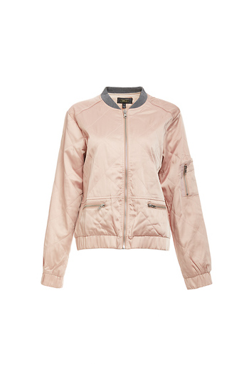 GREYLIN Ari Quilted Bomber Jacket Slide 1