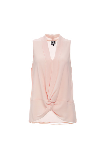 Sleeveless Marsha Twist Front Top Slide 1