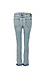 Hidden Jeans Acid Wash Distressed Midrise Cuffed Skinny Jeans Thumb 2