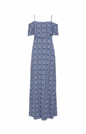 Tart Collections Sleeveless Printed Knit Maxi Dress Slide 1