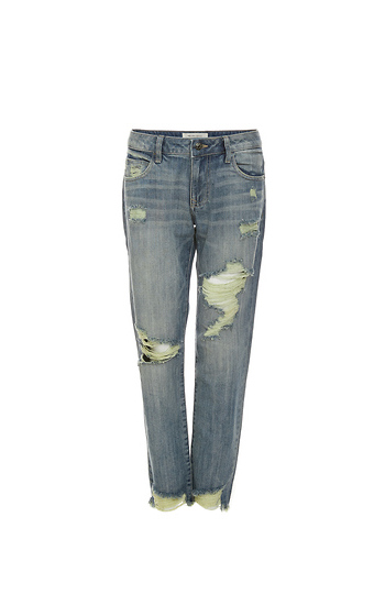 Hidden Jeans Distressed Straight Jeans Slide 1