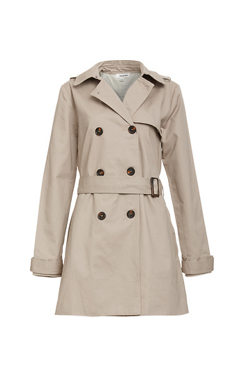 Double Breasted Trench Coat Slide 1