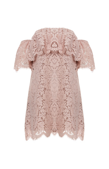 Sedona Off The Shoulder Lace Dress Slide 1