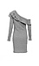 Dannibelle One Shoulder Knit Dress Thumb 2