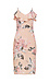 Floral Ruffle Midi Dress Thumb 1