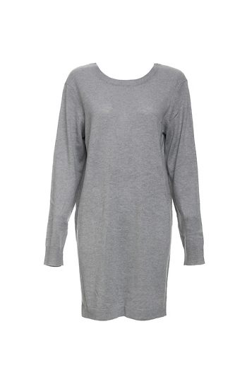 Long Sleeve Back Bow Sweater Dress Slide 1