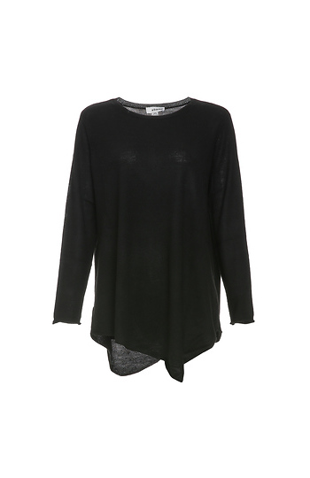 Long Sleeve Asymmetric Sweater Slide 1