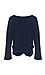 Cena Long Sleeve Twist Front Knit Top Thumb 2