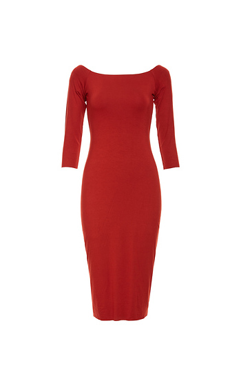 Bailey 44 3/4 Sleeve Fitted Dress Slide 1