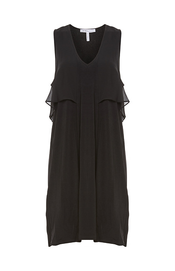 BCBGeneration Overlay Inset Dress Slide 1