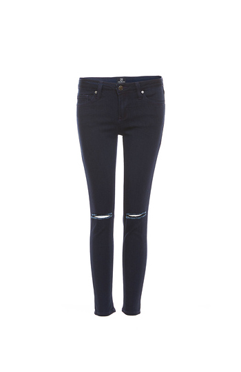 Just Black Daria Cropped Skinny Jeans Slide 1