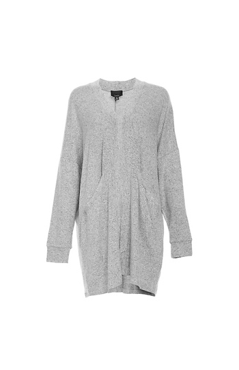 Long Sleeve Knit Cardigan w/ Pockets Slide 1
