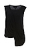 The Coverii Sleeveless Front Drape Stretch Knit Top Thumb 1