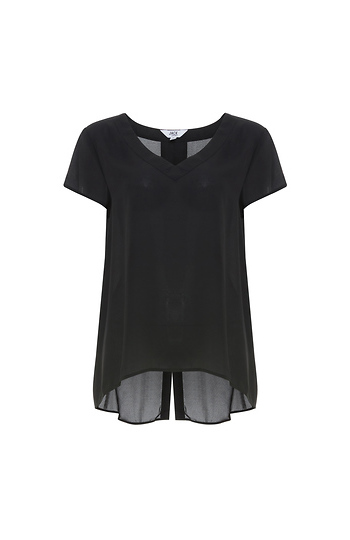Jack by BB Dakota Center Back Slit Relaxed Top Slide 1