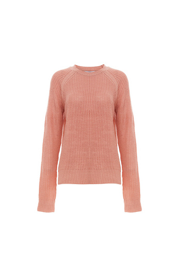 Jack by BB Dakota Open Back Panel Ribbed Sweater Slide 1