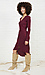 Khloe Rib Knit Heather Cardigan w/ Hood Thumb 3