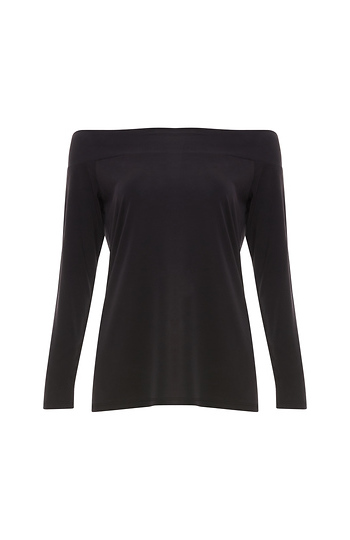 BB Dakota Soft Off the Shoulder Fitted Top Slide 1