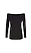 BB Dakota Soft Off the Shoulder Fitted Top Thumb 2