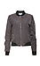 BB Dakota Zip-Front Satin Bomber Jacket Thumb 1