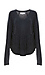 Velvet by Graham & Spencer 100% Cashmere Fringe Front Sweater Thumb 1
