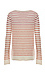 Velvet by Graham & Spencer 100% Featherweight Cashmere Striped Sweater Thumb 2
