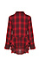 Lake Long Sleeve Plaid Shirt with Ruffles Thumb 2