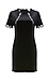 Fitted Lace Sleeve Velvet Dress Thumb 1