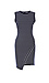 Sleeveless Elaina Asym Knit Ponte Dress Thumb 1