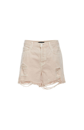 J Brand High Rise Cutoff Denim Shorts Slide 1