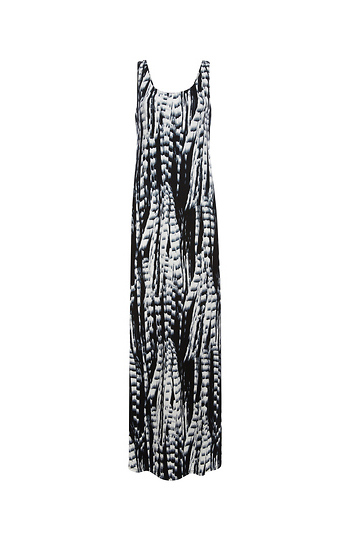 Tart Collections Printed Maxi with Slits Slide 1