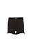 Just Black High Rise Side Slit Short Thumb 1